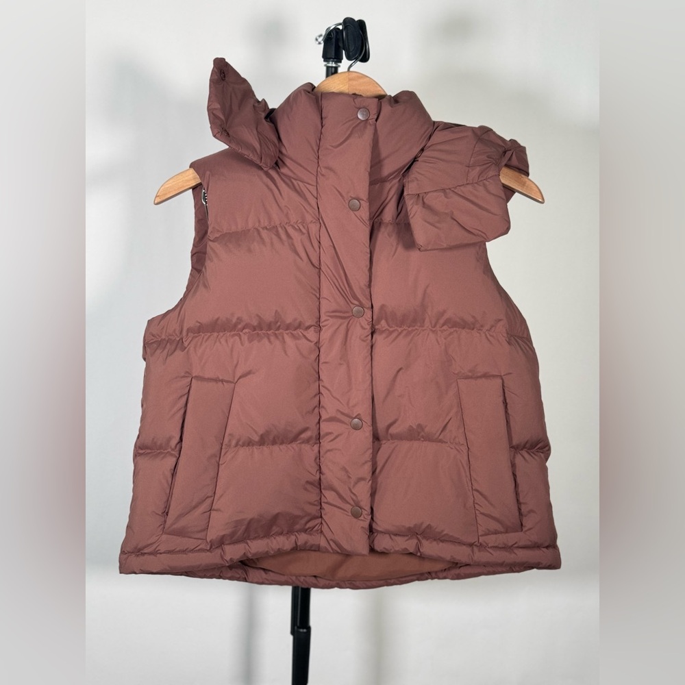 NWOT Lululemon Wunder Puff Cropped Vest Roasted Brown - Picture 7 of 10